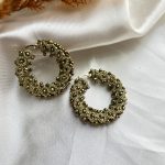 گوشواره حلقه طلایی