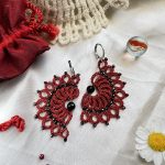 گوشواره خورشیدی قرمز