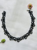 چوکر عروس مشکی 10